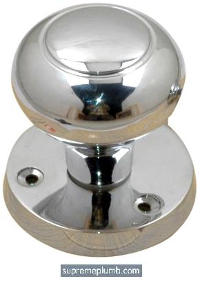 Malta Mortice Knob Chrome Plated